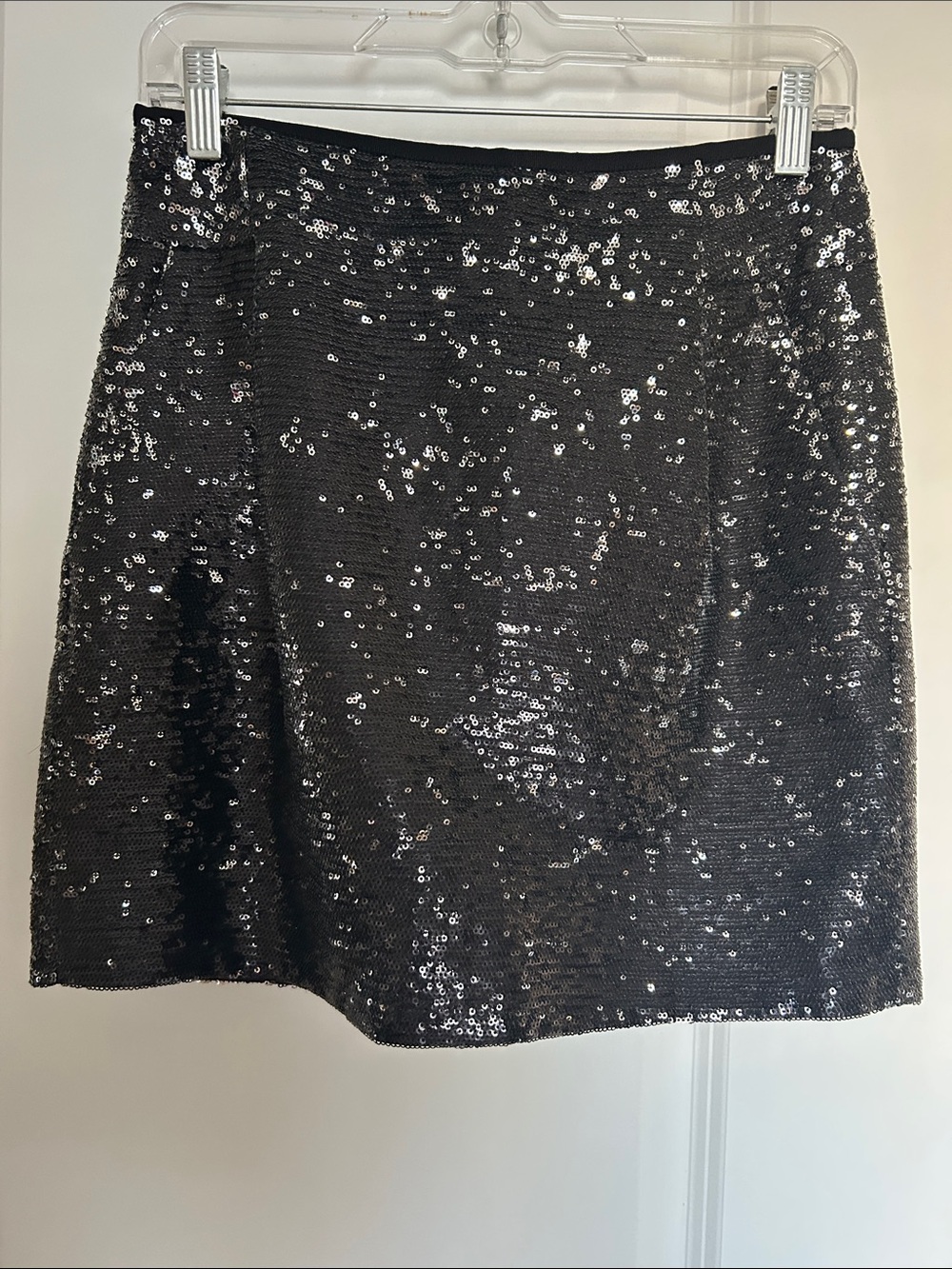 J.Crew Black Sequin Mini Skirt - Women's Party Skirt